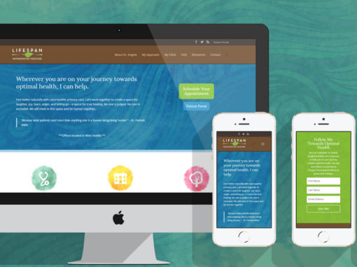 Lifespan Naturopathic Mobile Responsive Website