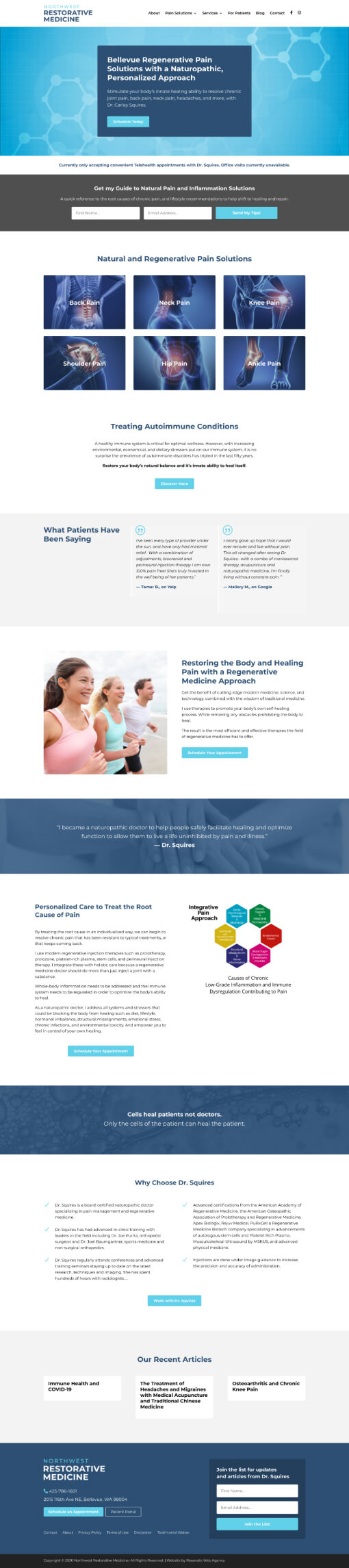 nw-restorative-homepage-screenshot