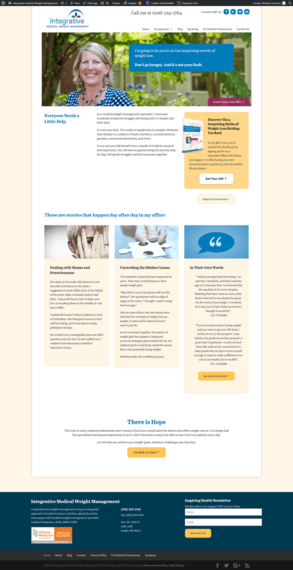 Website preview